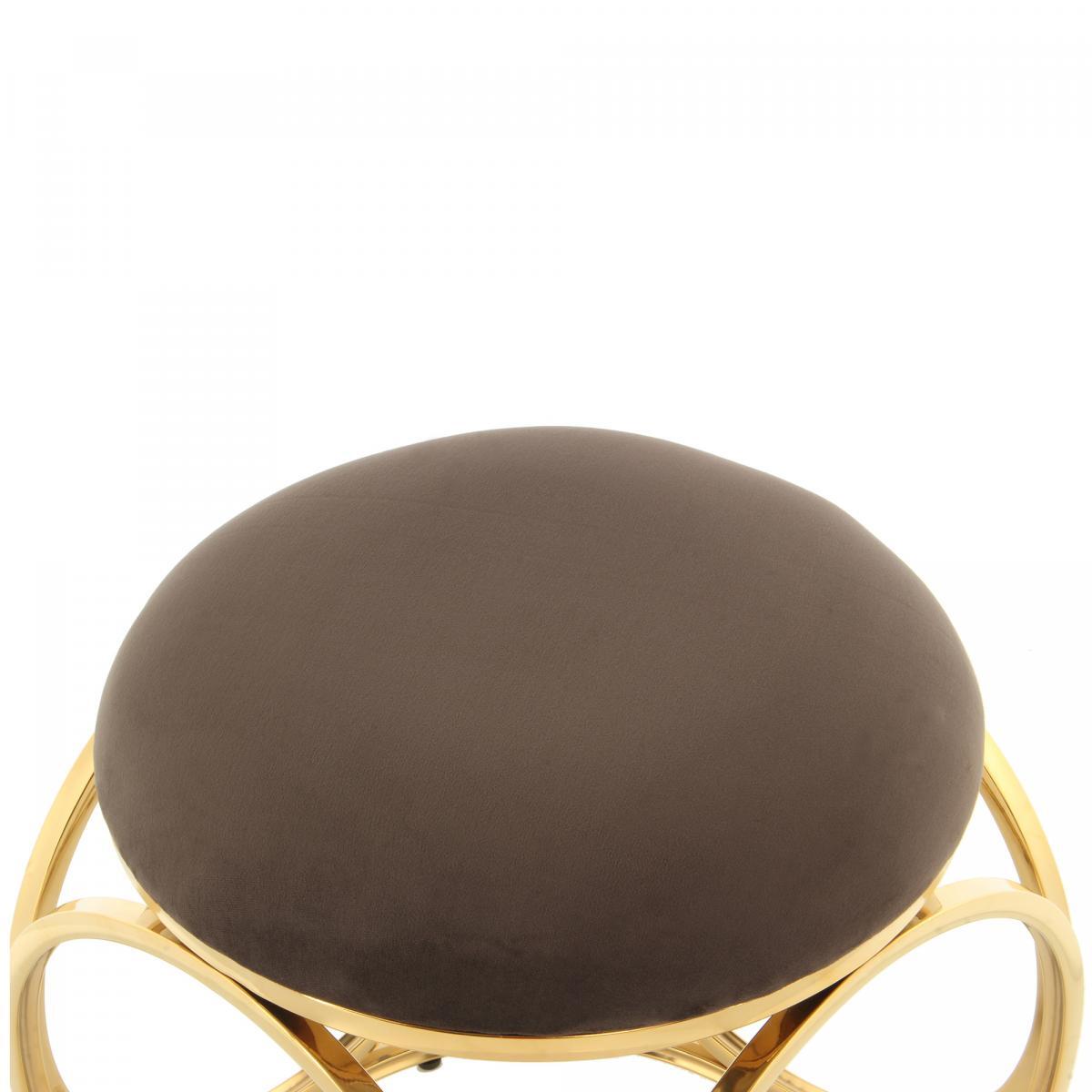 Tabouret DOTO Fait à la main en Coton