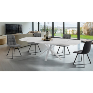 Tomasucci Table extensible ZOE 4 Blanc