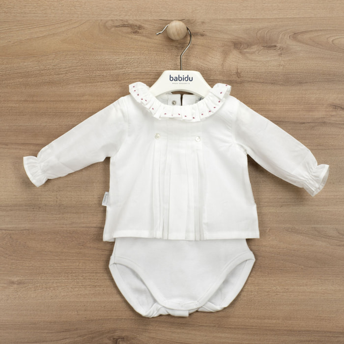 Pelele Enterizo Felpa Ab. Delantera Bouquet