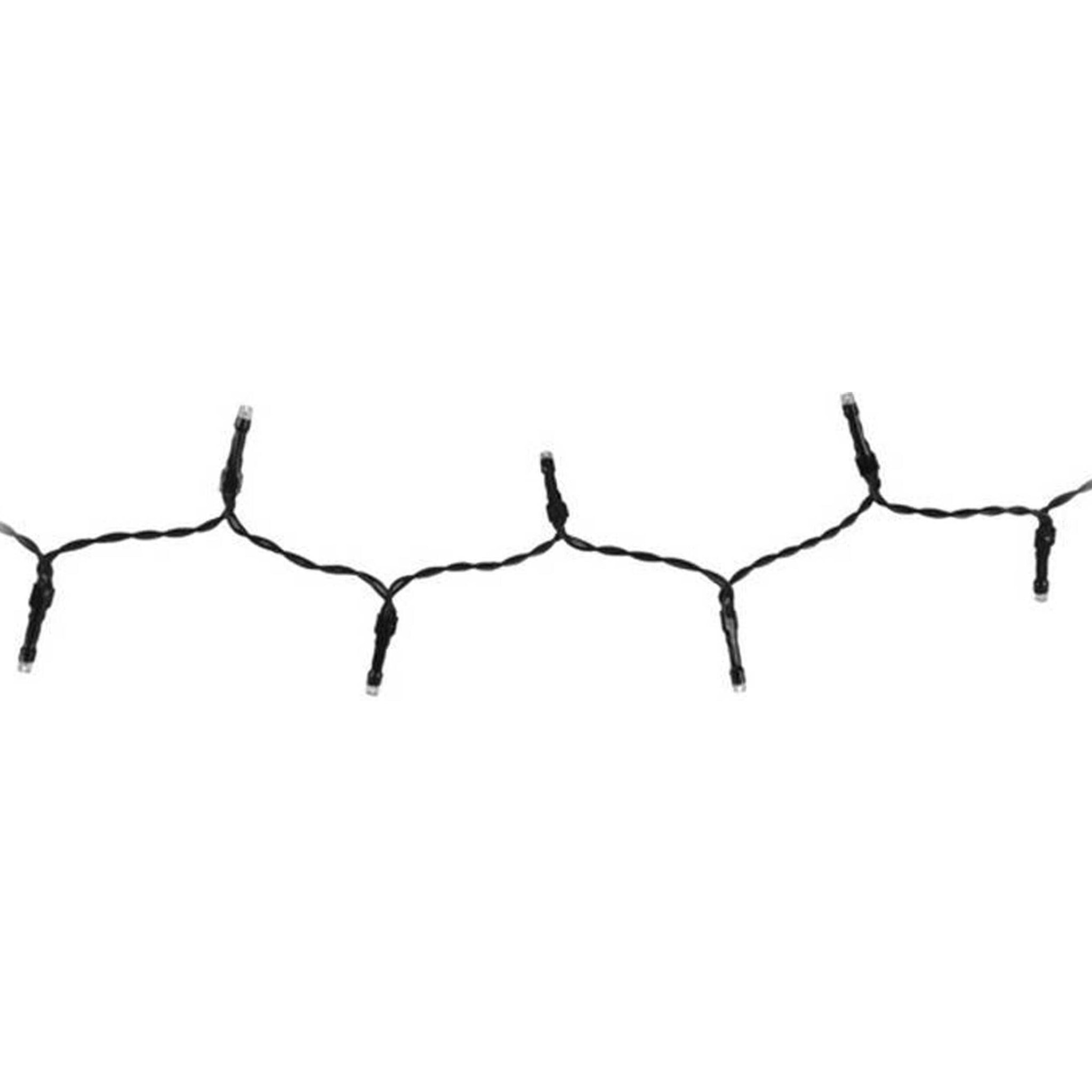 guirnalda con luces led multicolor con controlador de 8 funciones