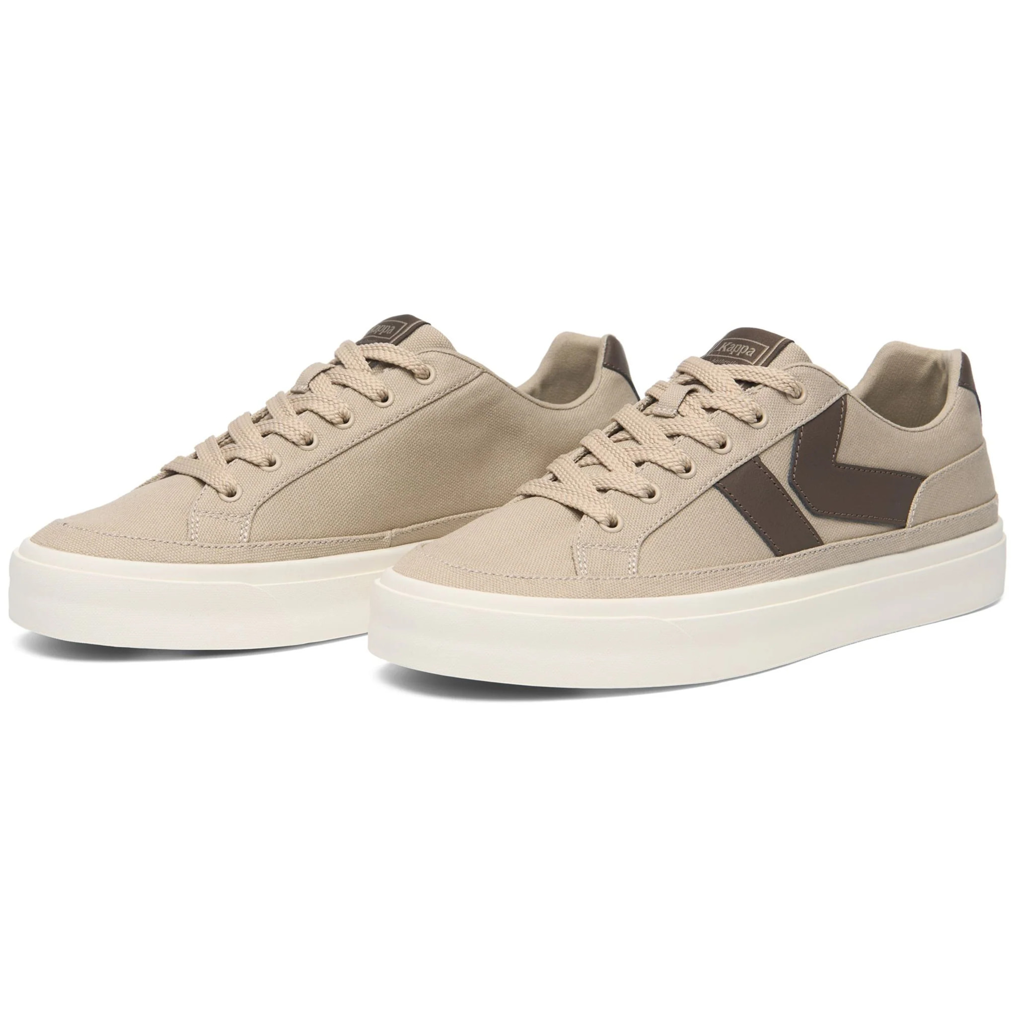 Kappa - Sneakers Hombre Mujer Beige - Authentic Sejong 2