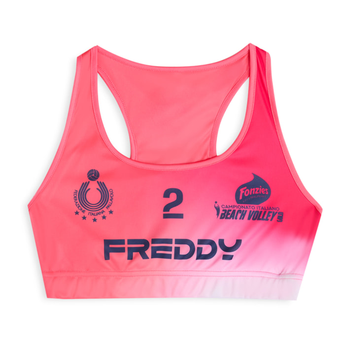 Top donna Beach Volley Gold 2025 - Numero 2