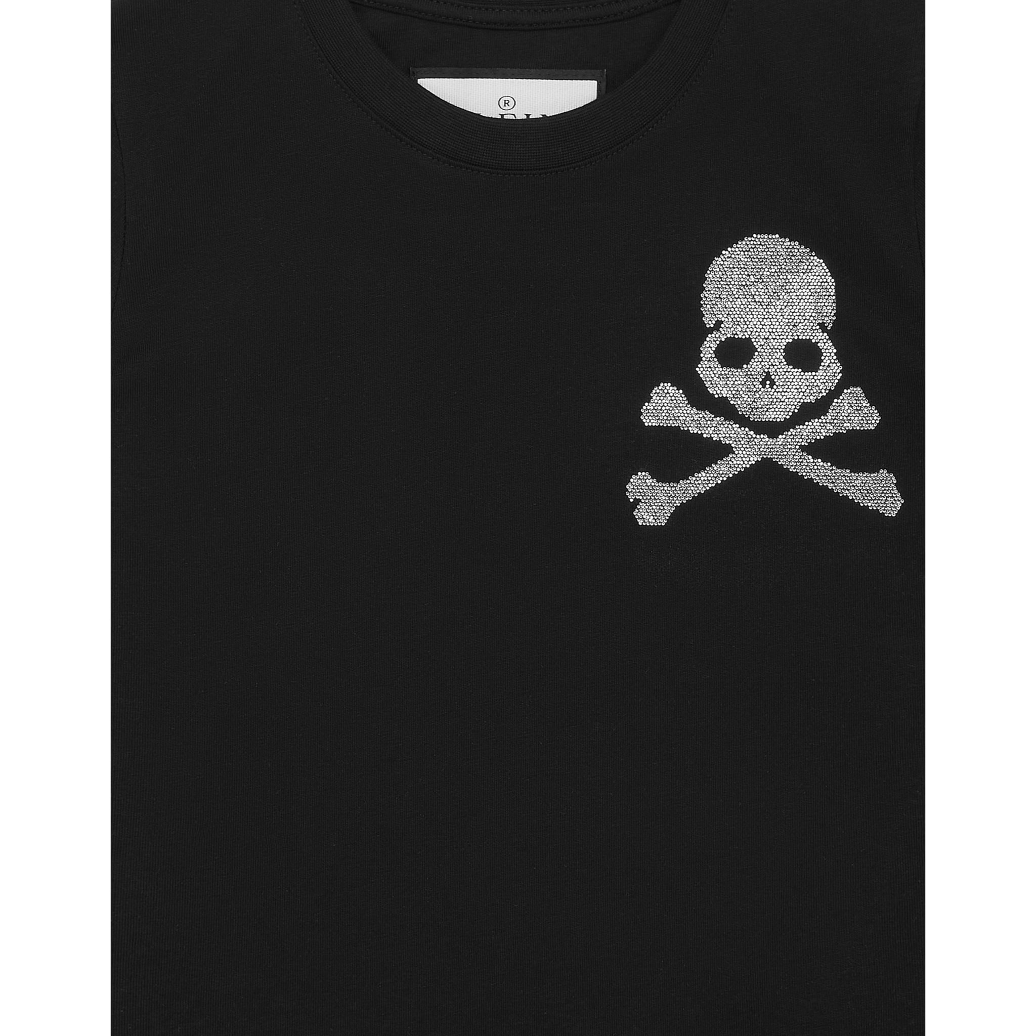 PHILIPP PLEIN T-Shirt Round Neck Ss SKULL