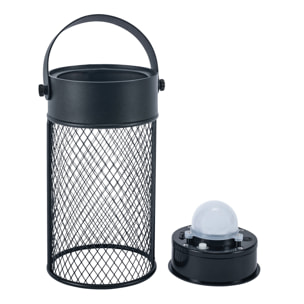 FORLIGHT Rorer sobremesa portatil color negro con led blanco cálido 3000K