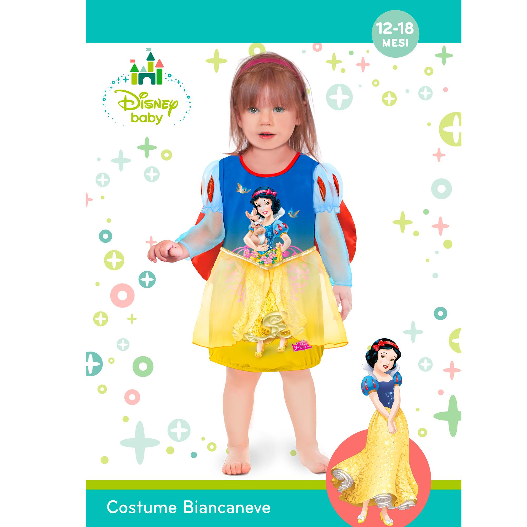 Vestito Disney Baby Biancaneve Con Mantellina Bambina