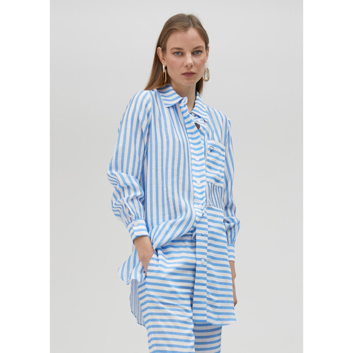 Camicia righe bidirezionali