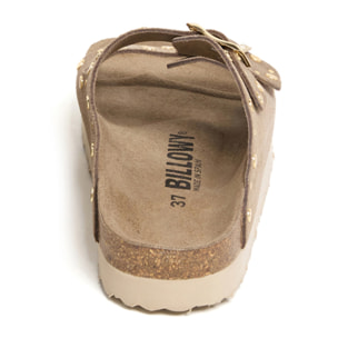 Sandalia Plataforma Marron Mujer BILLOWY MARRON