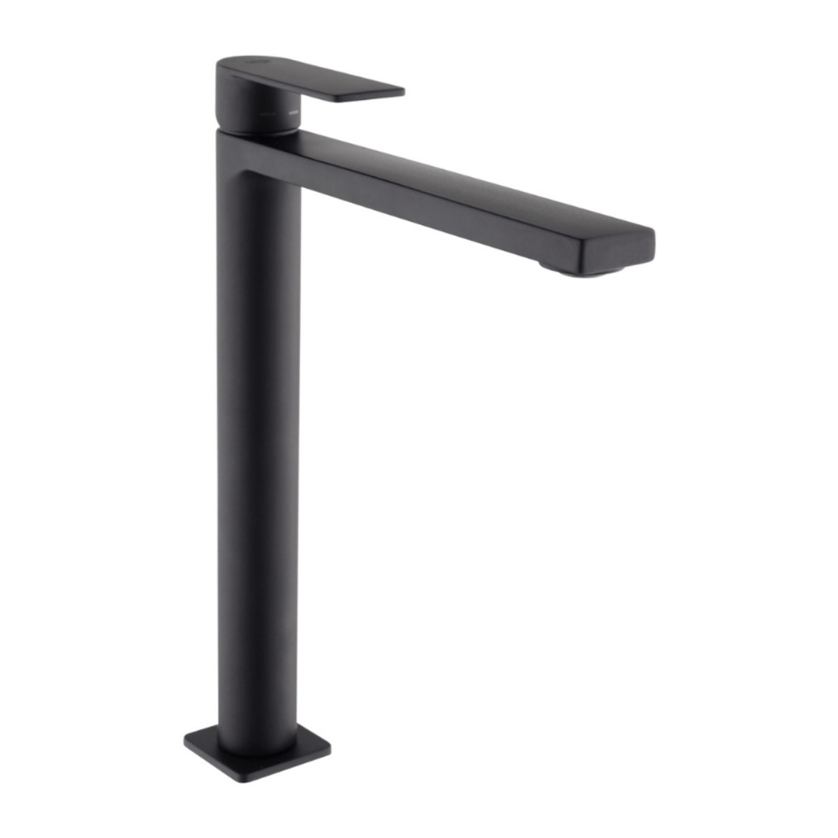 B-Way set mitigeur lavabo XL + mitigeur cuisine Ceramia Timeless acier inoxydable, douchette extractible, noir (SATTMLBM285BM)