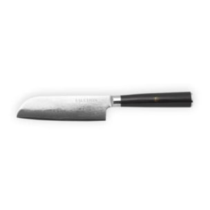 Couteau santoku   damas