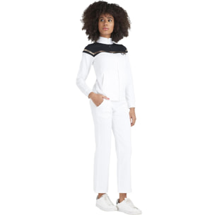Tuta donna con collo alto e zip linea Chic Active