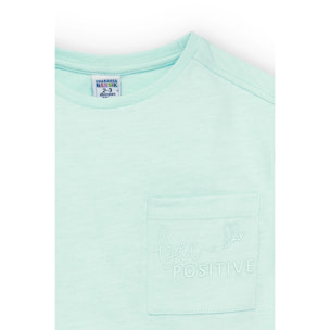 T-shirt Bambino Acquamarina