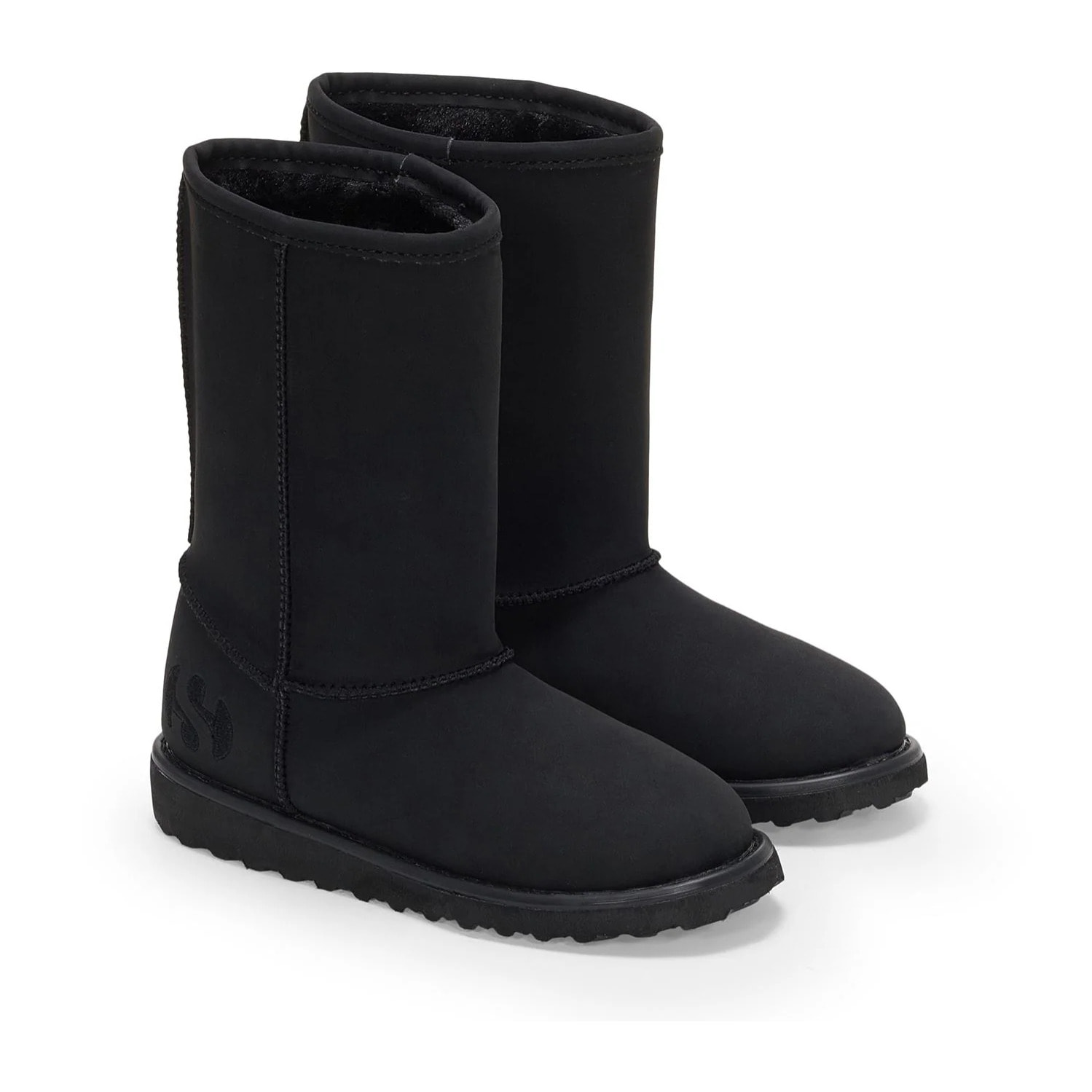 Stivali Superga Bambino/a Verde 4035 Microfiber Nubuck