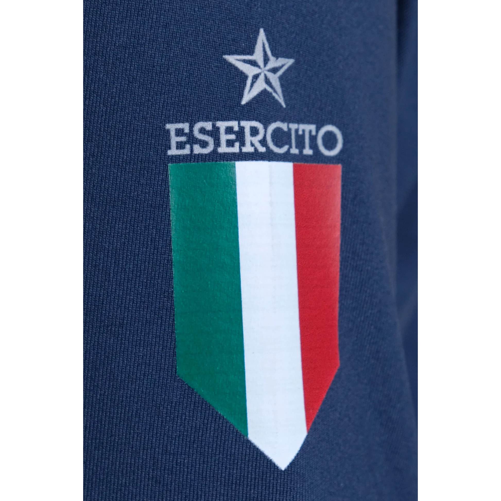 Felpa Esercito sport a maniche lunghe blu uomo
