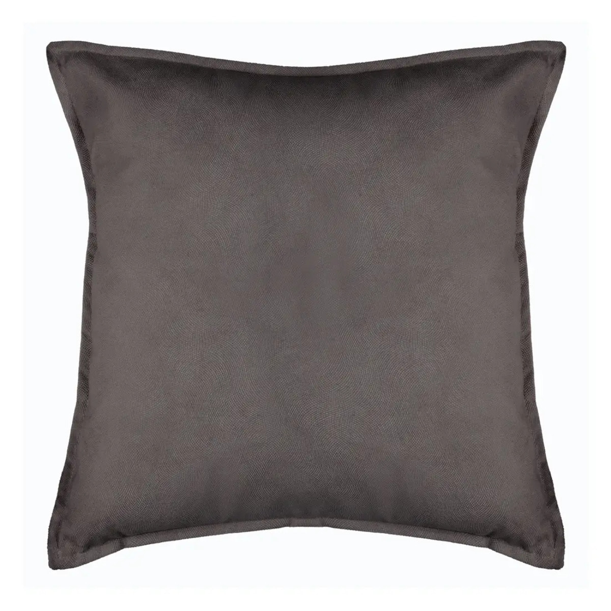Coussin "LILOU" coton gris ardoise 45x45cm
