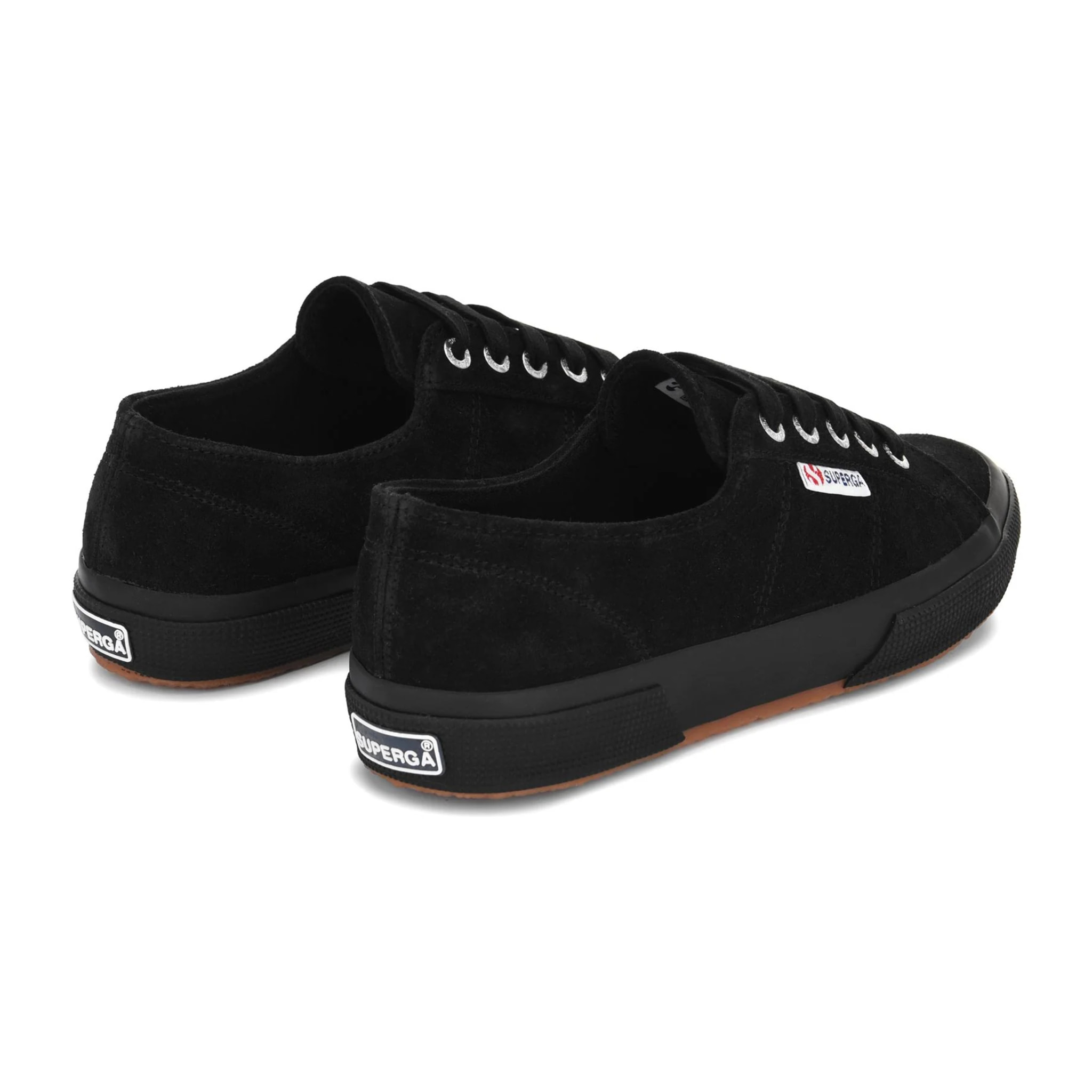 Le Superga Uomo Donna Nero 2750 Suede
