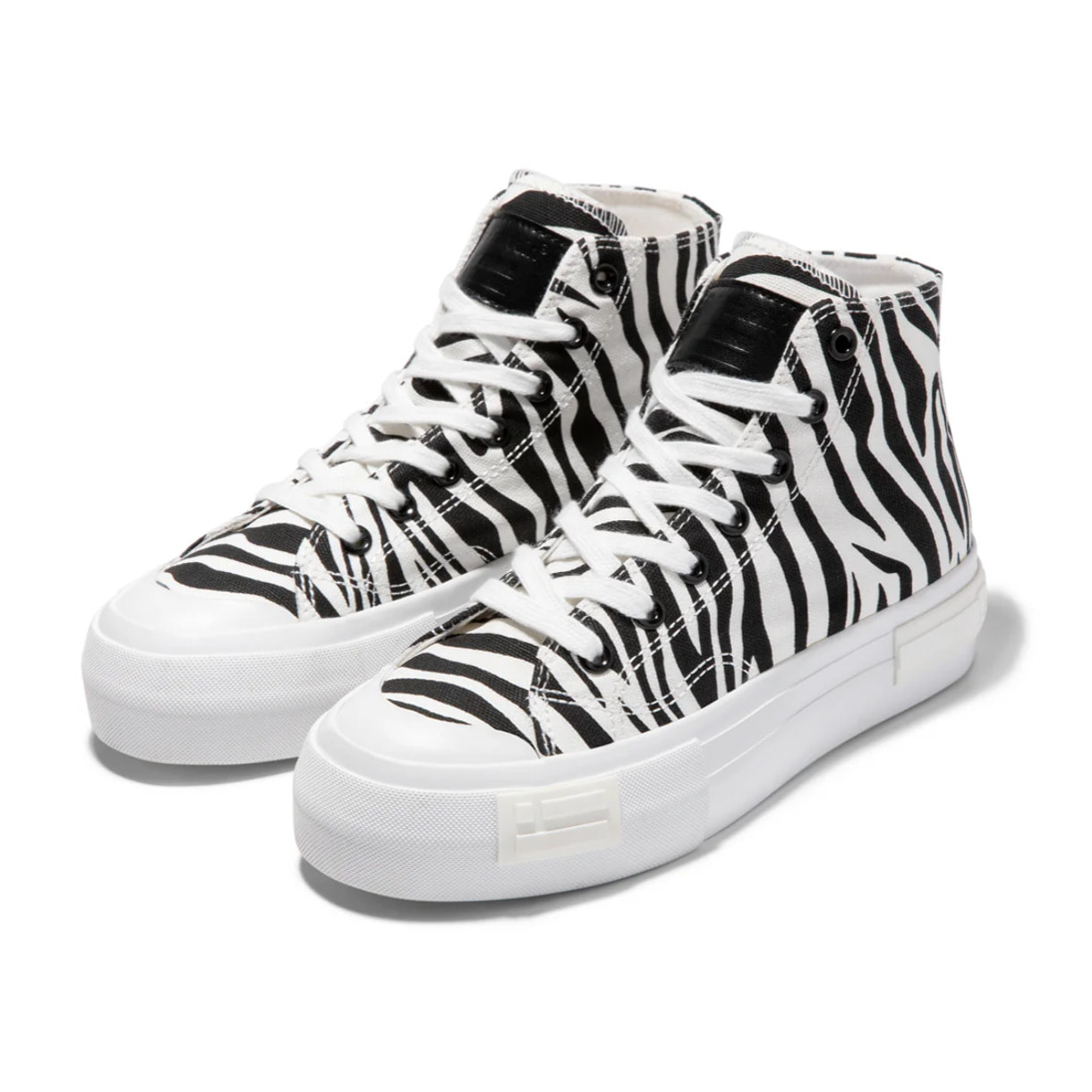 Zapatillas Altas Mujer One Way High Zebra Edition D.Franklin