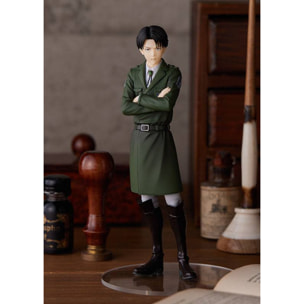 Attack On Titan Pop Up Parade Pvc Statua Levi 17 Cm Good Smile Company