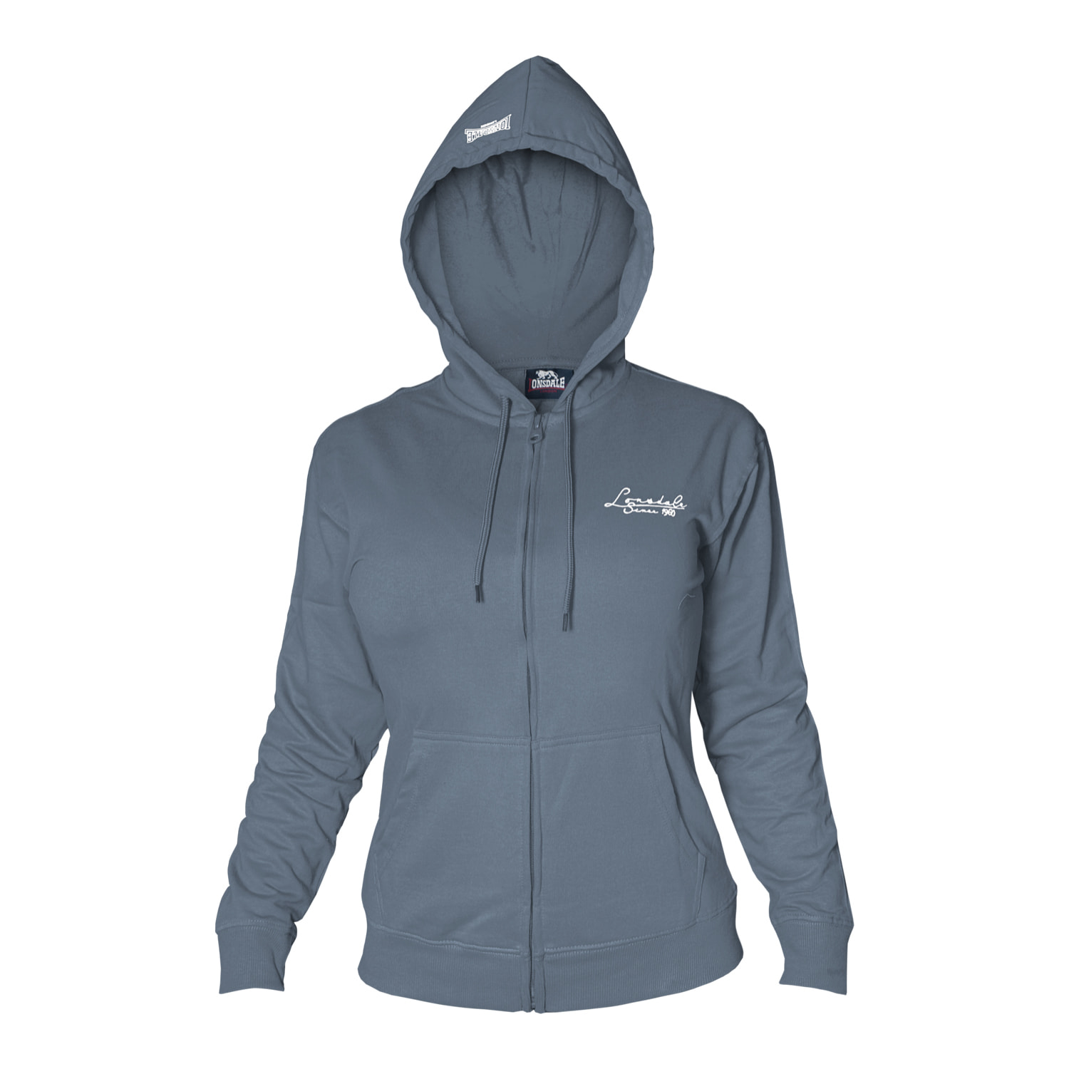 Tuta Donna LONSDALE Cotone Primavera Leggero Full Zip