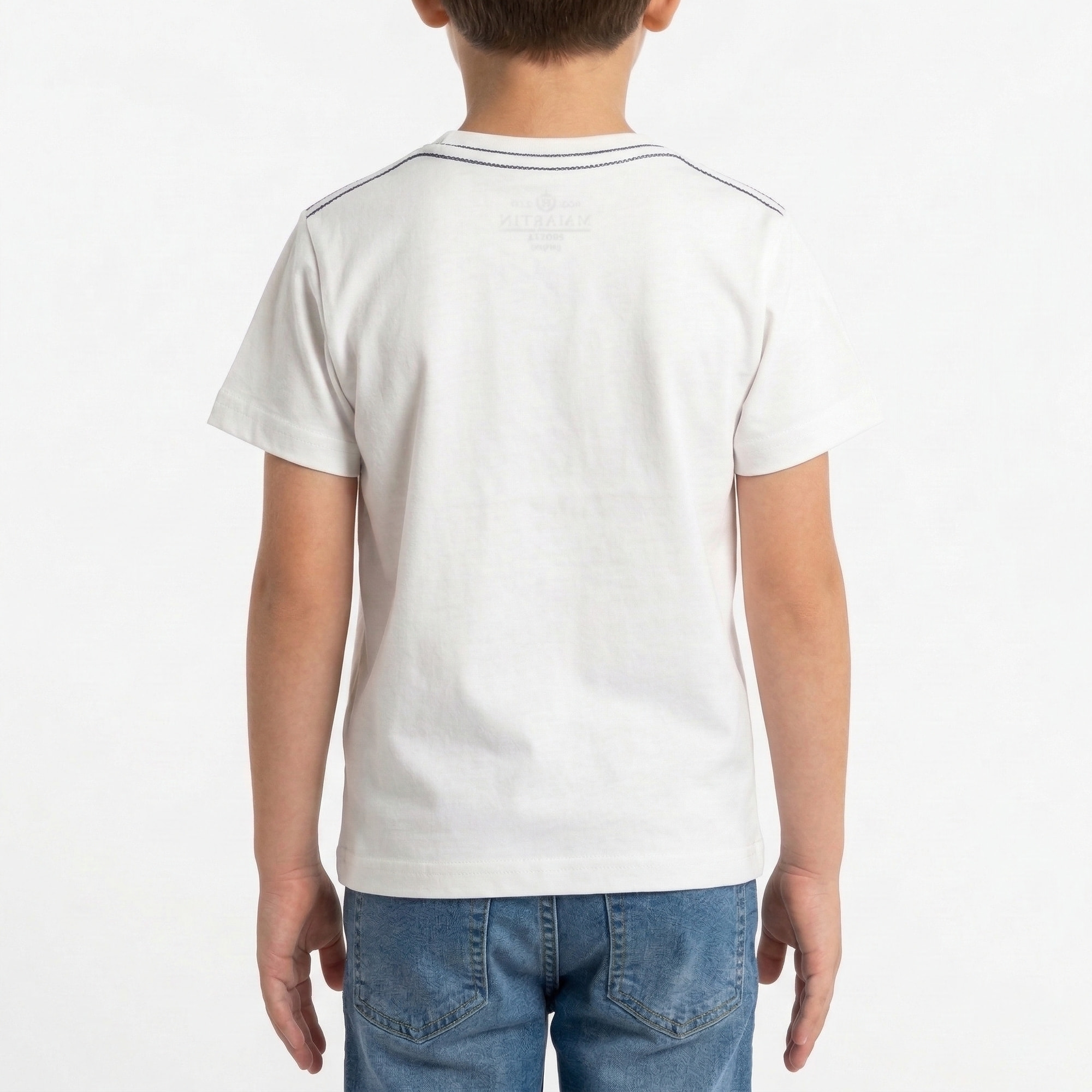 T-shirt maniche corte con logo stampato