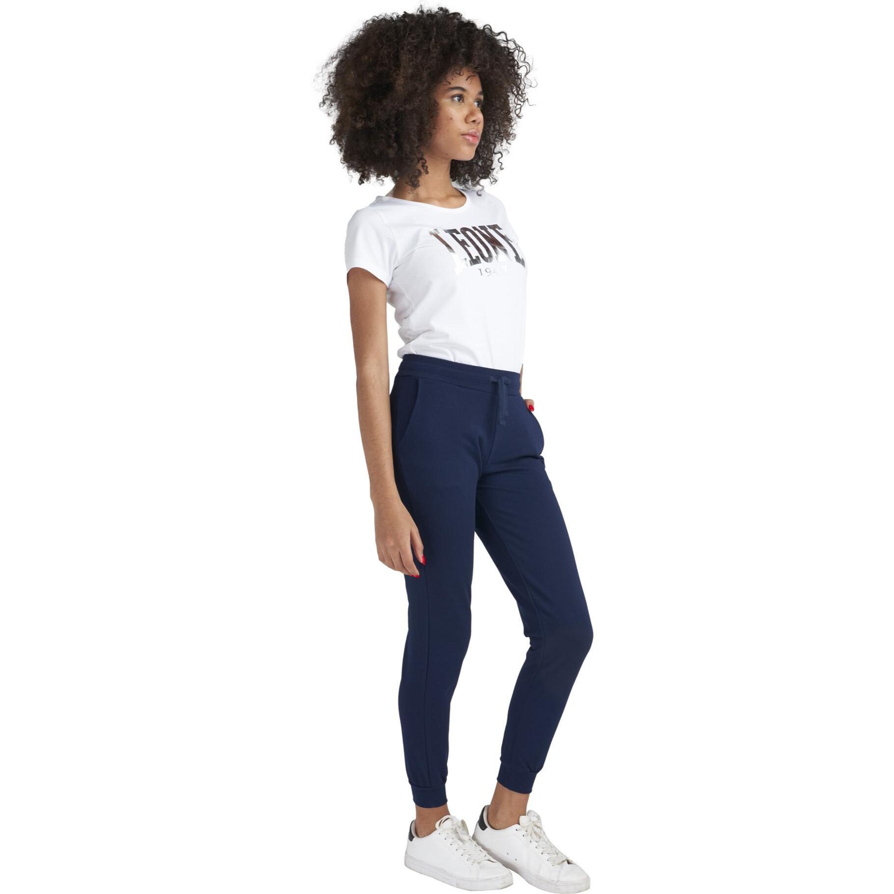 Pantalón polar de entrenamiento para mujer con puño