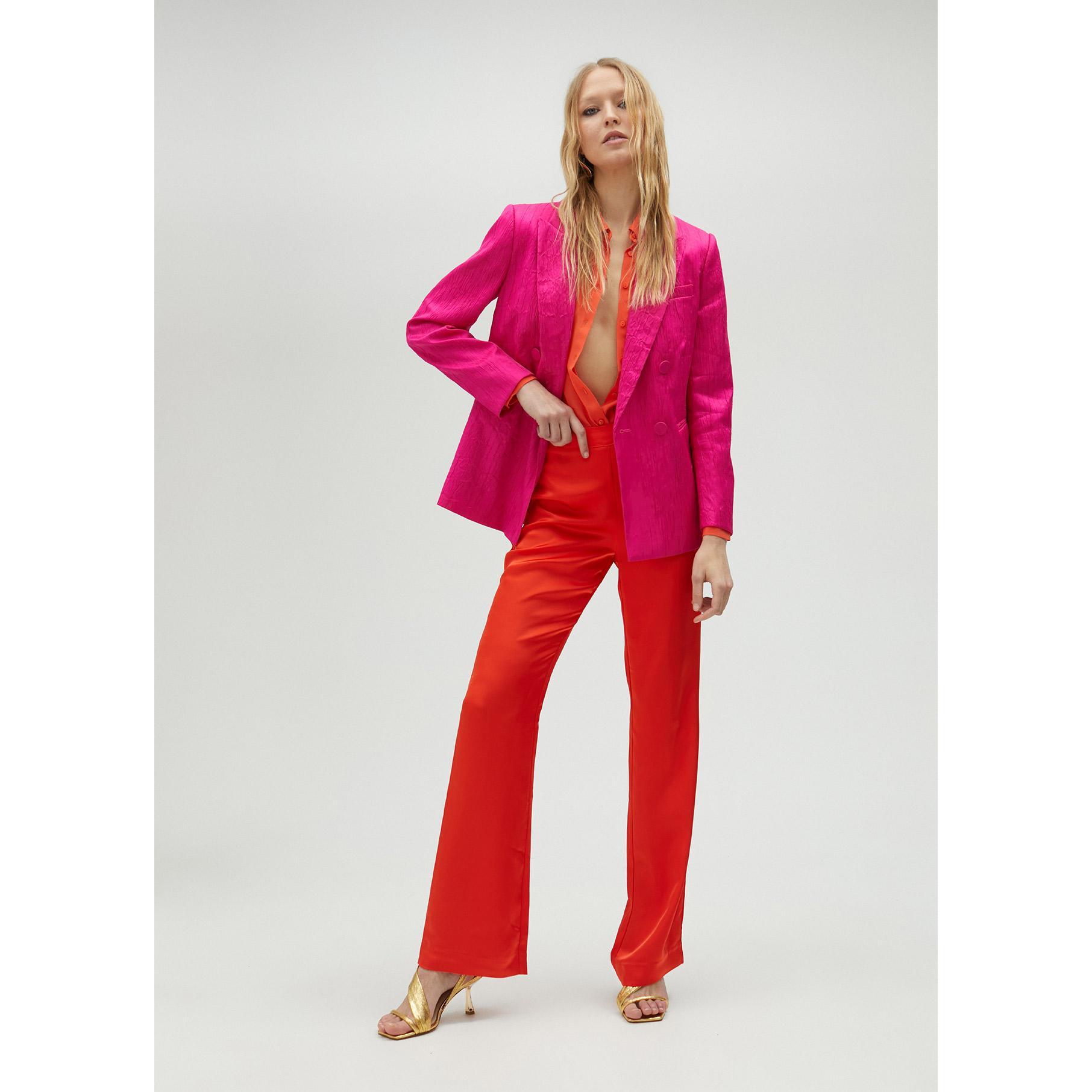 Pantaloni Flare Rossi