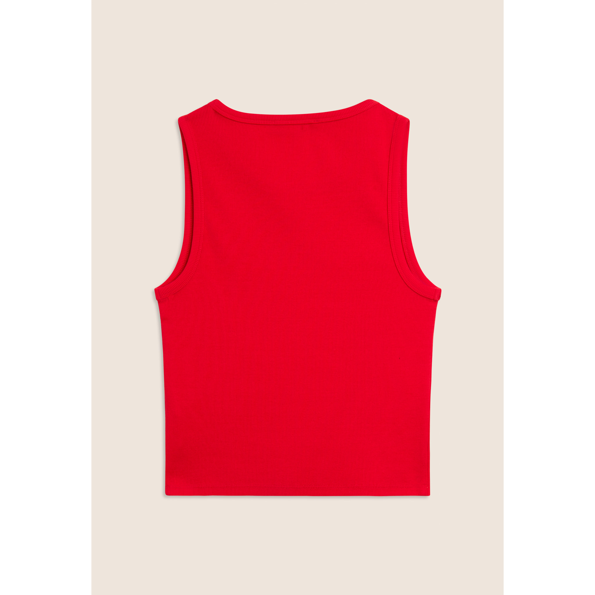 Canotta Cropped con logo FREDDY ricamato