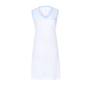 Camisón corto mujer corazones escote pico