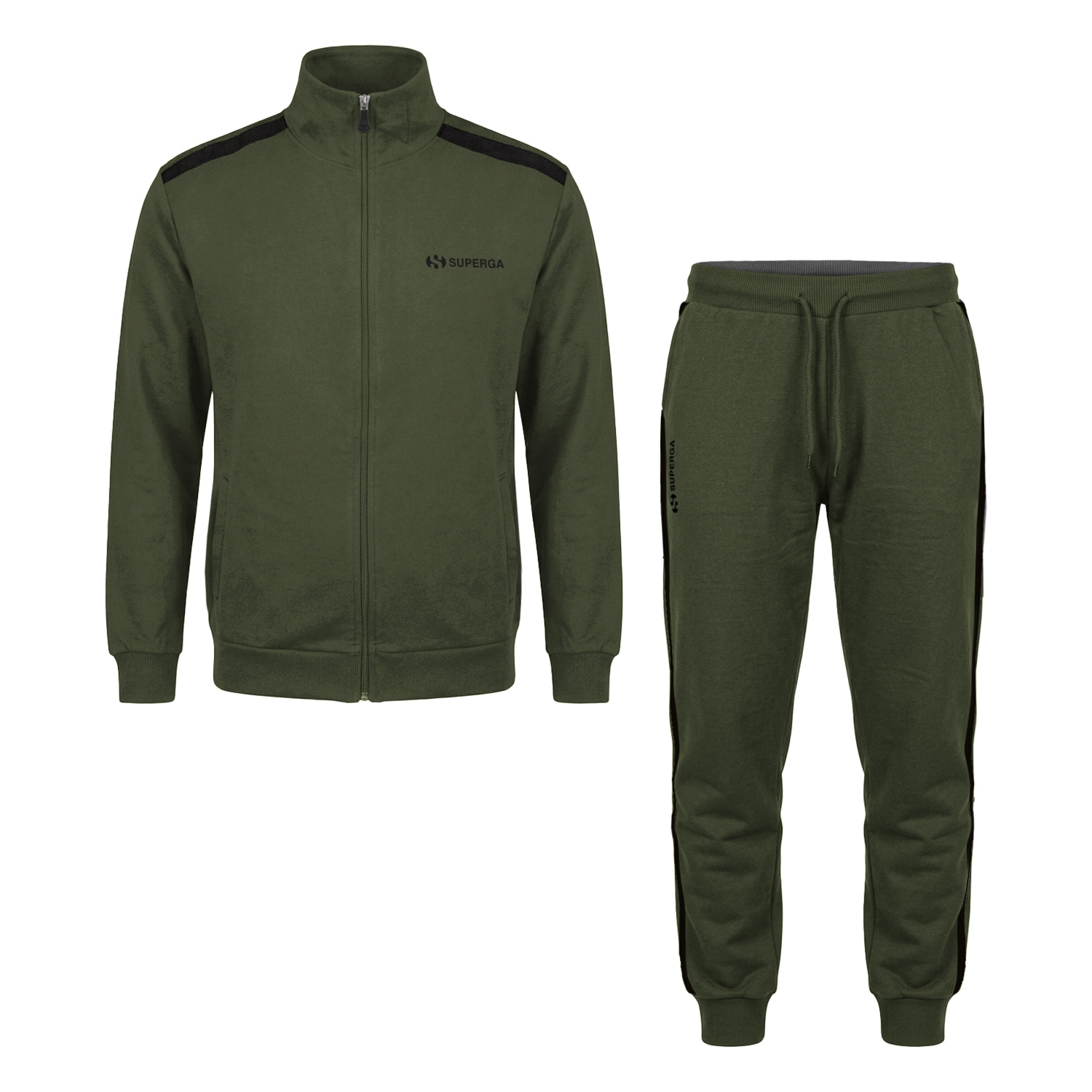 Tuta Uomo SUPERGA Cotone Leggero Primavera Full Zip