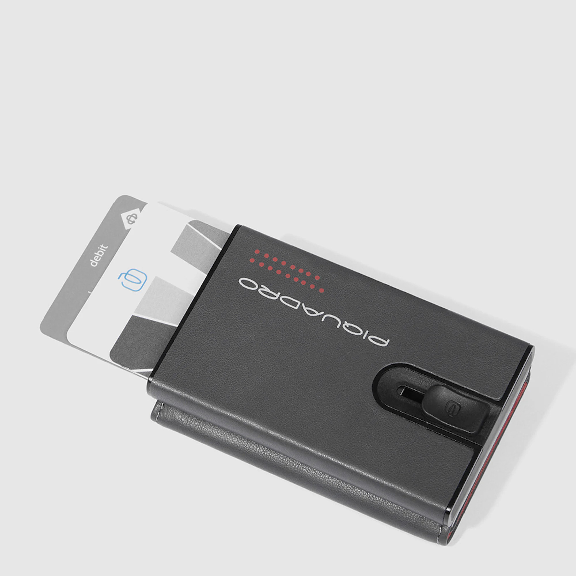 Piquadro Compact wallet porta monete con sliding system