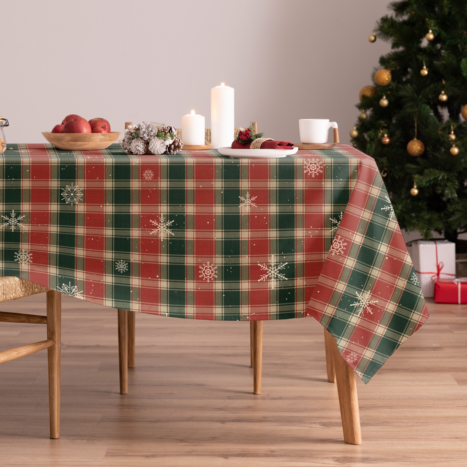 Mantel antimanchas BUDDY ROJO