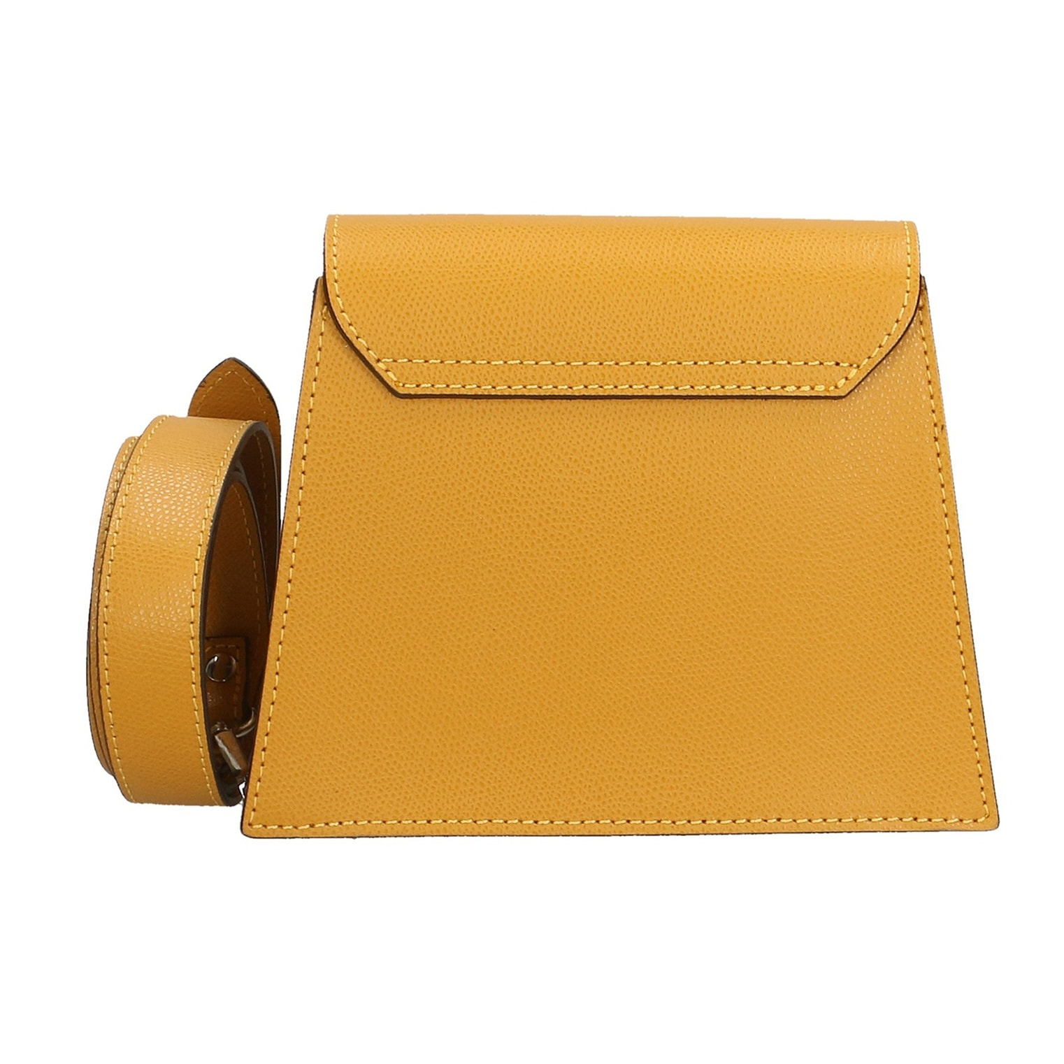 Borsa a spalla da donna - Modello Eolara - Vera pelle - 20.0 x 17.0 x 8.0 cm