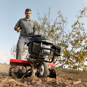 Motoazada de gasolina 161 cc Anchura de trabajo 56 cm - GREENCUT GTC190X