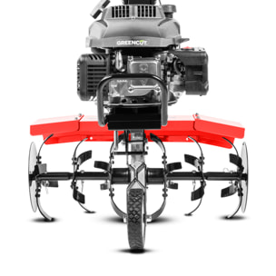 Motoazada de gasolina 161 cc Anchura de trabajo 56 cm - GREENCUT GTC190X