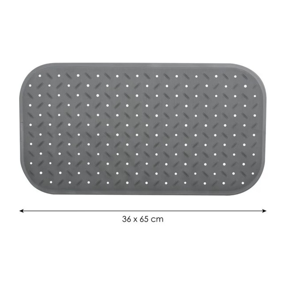 tapis Fond de baignoire antidérapant Caoutchouc CLASS Gris MSV