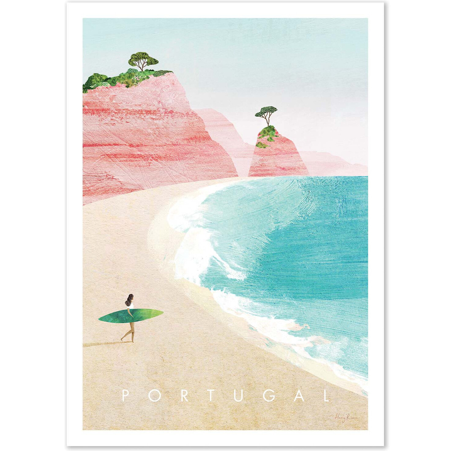 Affiche - Portugal - Henry Rivers