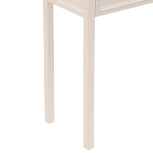 Console Mohea ivoire 2 tiroirs