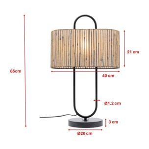 Lampe Philadelphia 65cm Kare Design
