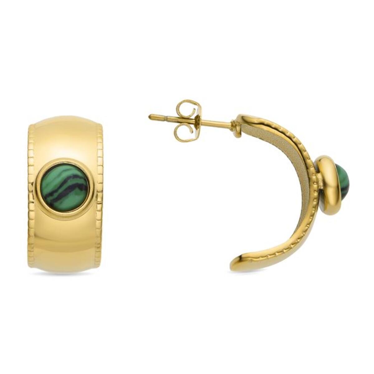 Pendientes Lux by Lux acabados oro 18k