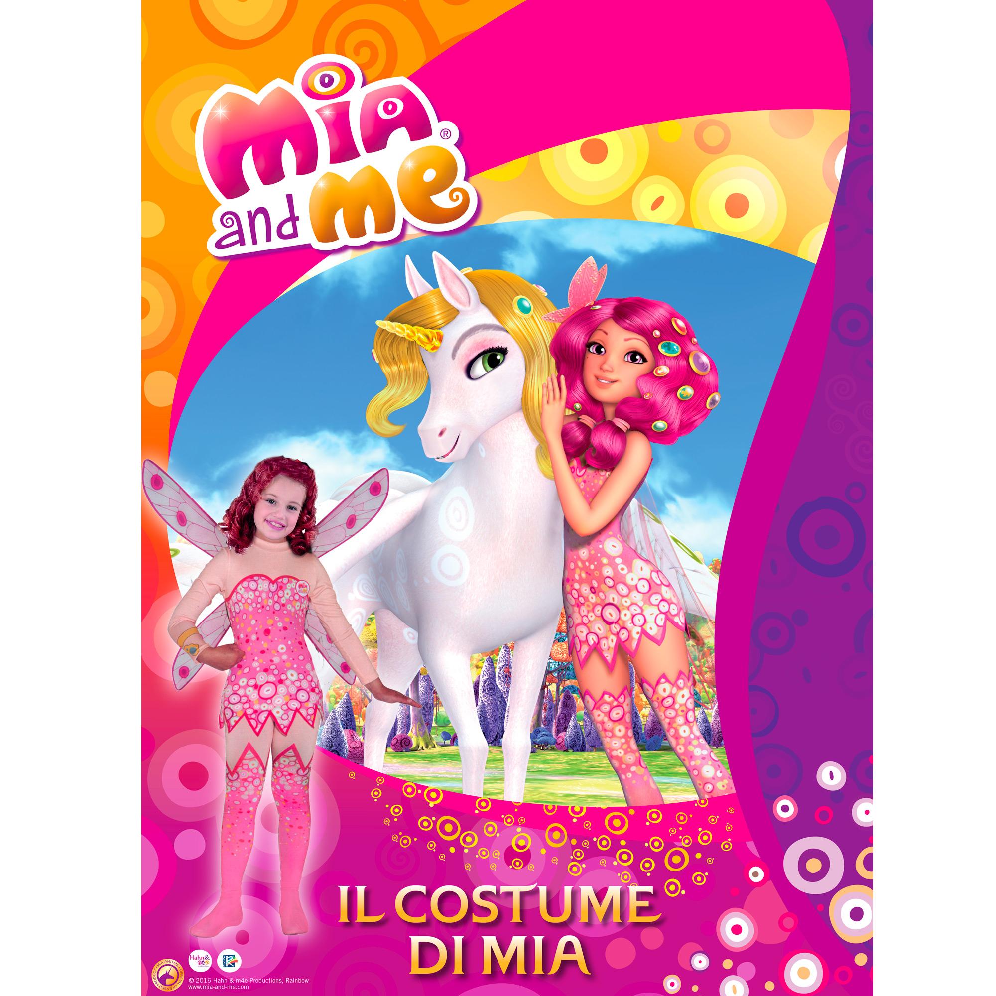 Mia And Me Fatina Costume Completo Ali Bambina