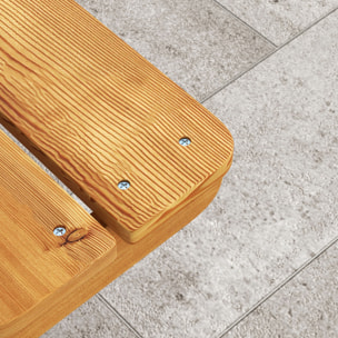 Mesa de Picnic para Niños de Madera Mesa y 2 Bancos Infantiles con Sombrilla y Arenero para Jardín Patio 89x80,5x142,5 cm Teca