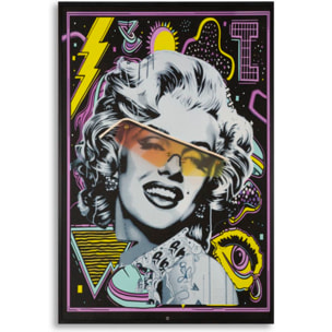 STAMPA C/LED SU TELA MARILIN CM 60X3,5X90 (APPLICAZIONE 3D ACRILICO)