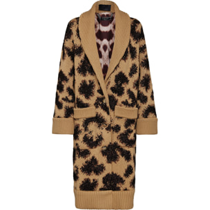 PHILIPP PLEIN Cárdigan LEOPARD