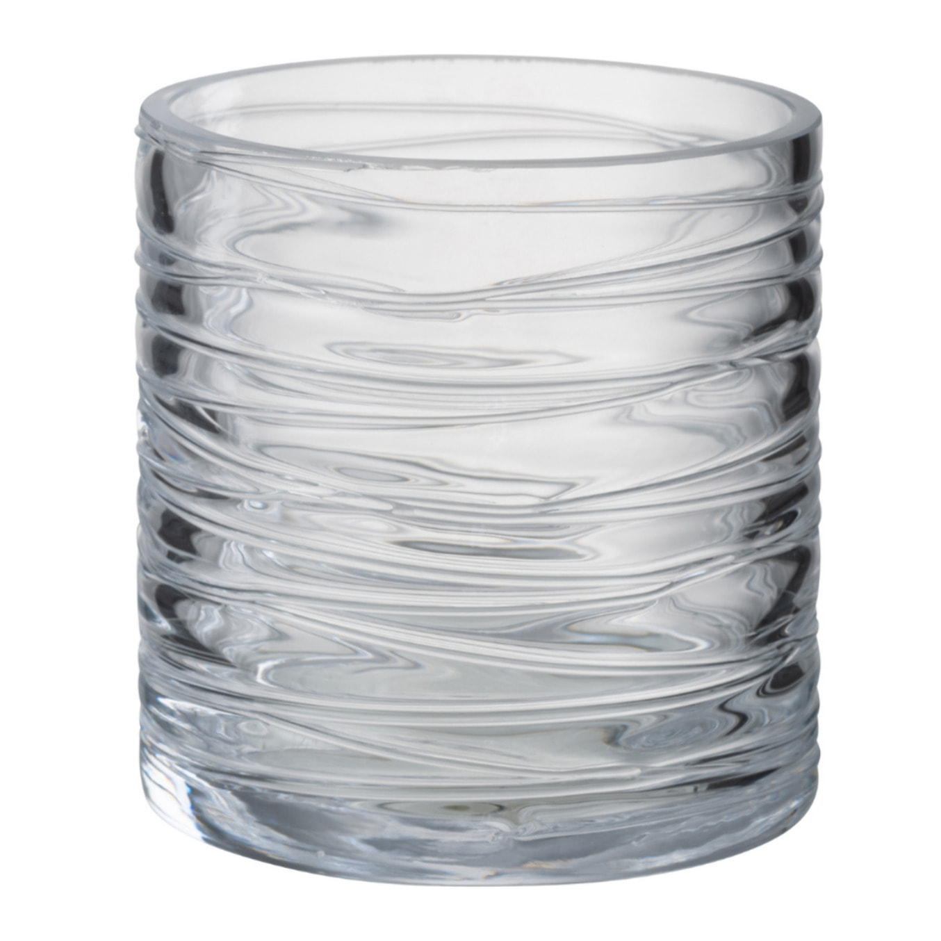 J-Line photophore Lignes - verre - transparent - small