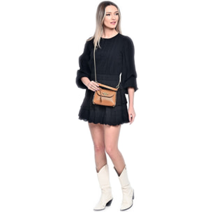 Borsa a mano Anna Luchini Cammello