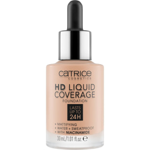 Hd Liquid Coverage Foundation - Fond de Teint Liquide Haute Couvrance 30ml
