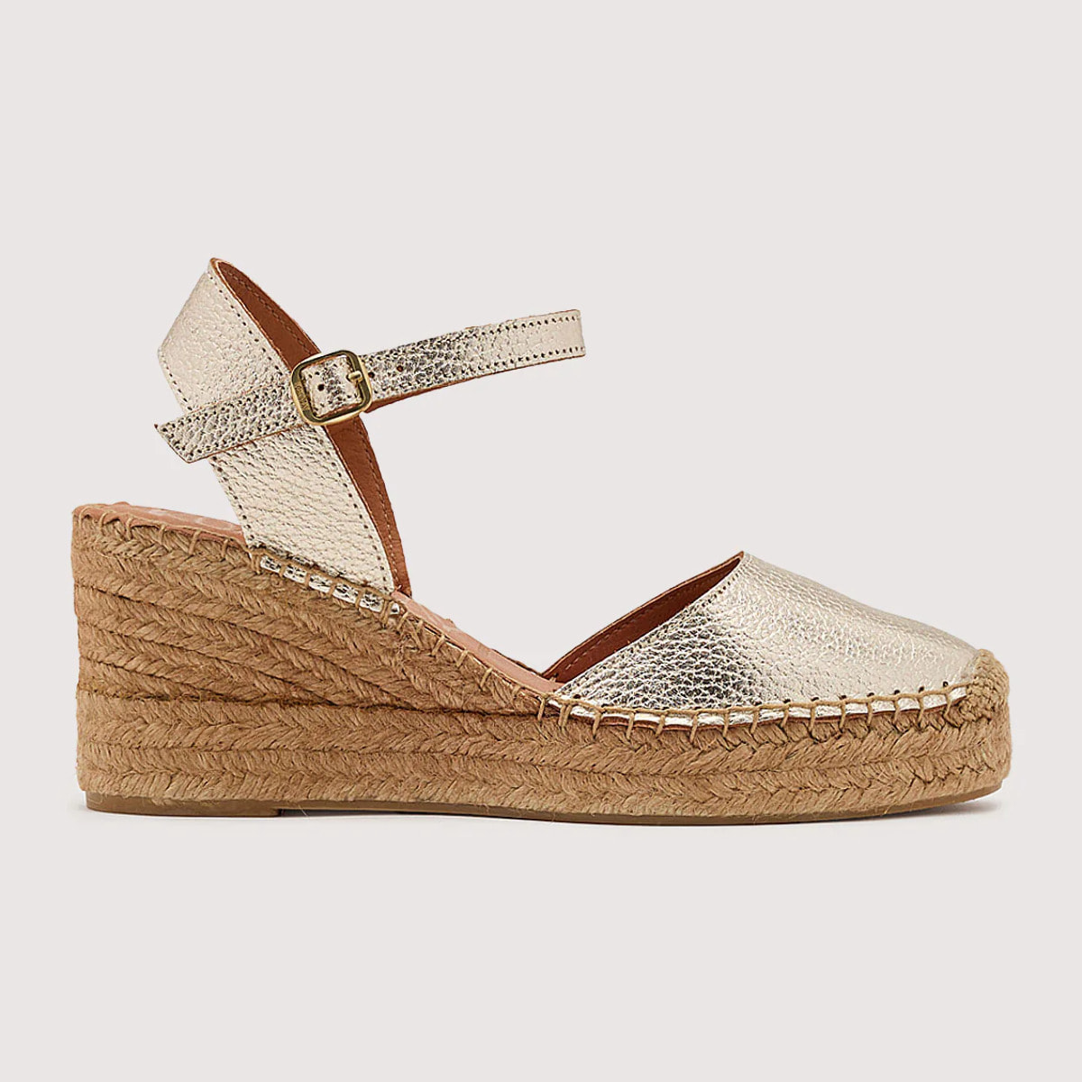 Campesina Yute Pulsera Champangne - Carol