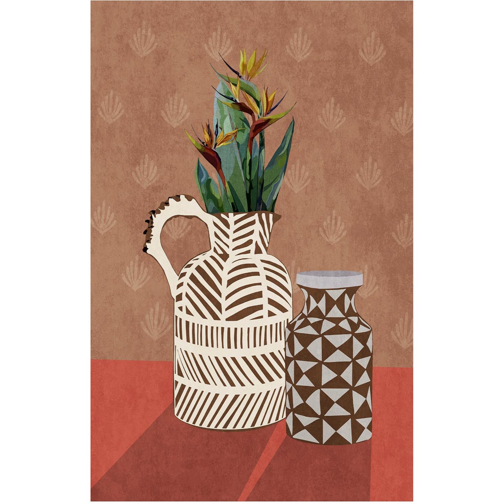 Tableau vase par bohonewart  Toile imprimée