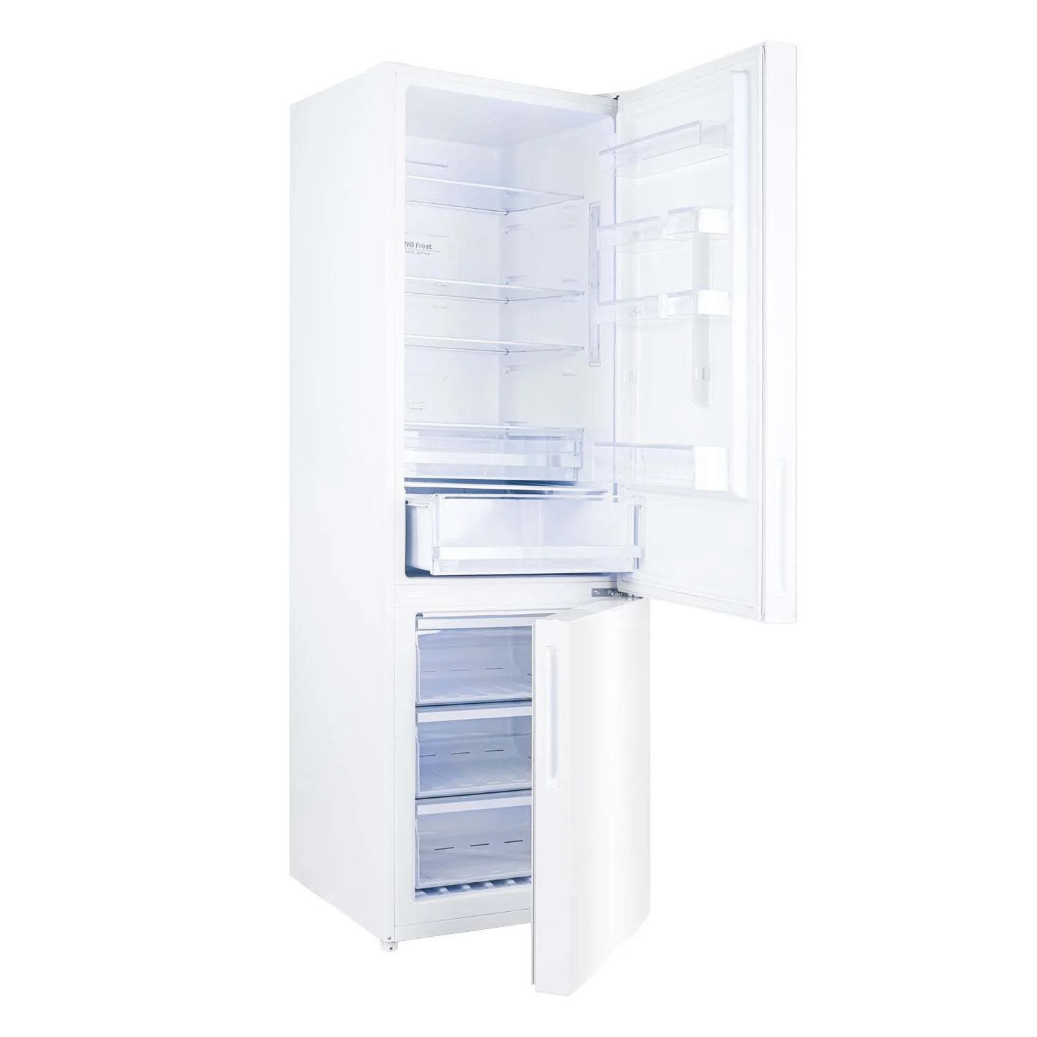 Frigorífico Combi EVVO F60, 257 l + 94 l, Blanco, Total No Frost