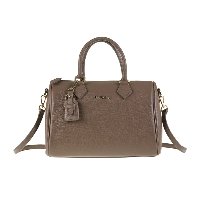 Borsa a bauletto da donna Made in Italy - Modello Arcadia - 100% pelle - 30.0 x 21.0 x 13.0 cm