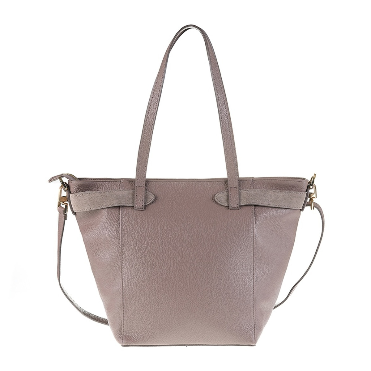 Borsa a spalla da donna Made in Italy - Modello Celeste Elite - 100% pelle - 42.0 x 30.0 x 16.0 cm